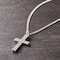 Charmalong™ Silver Plated Pavé Cross Charm by Bead Landing™